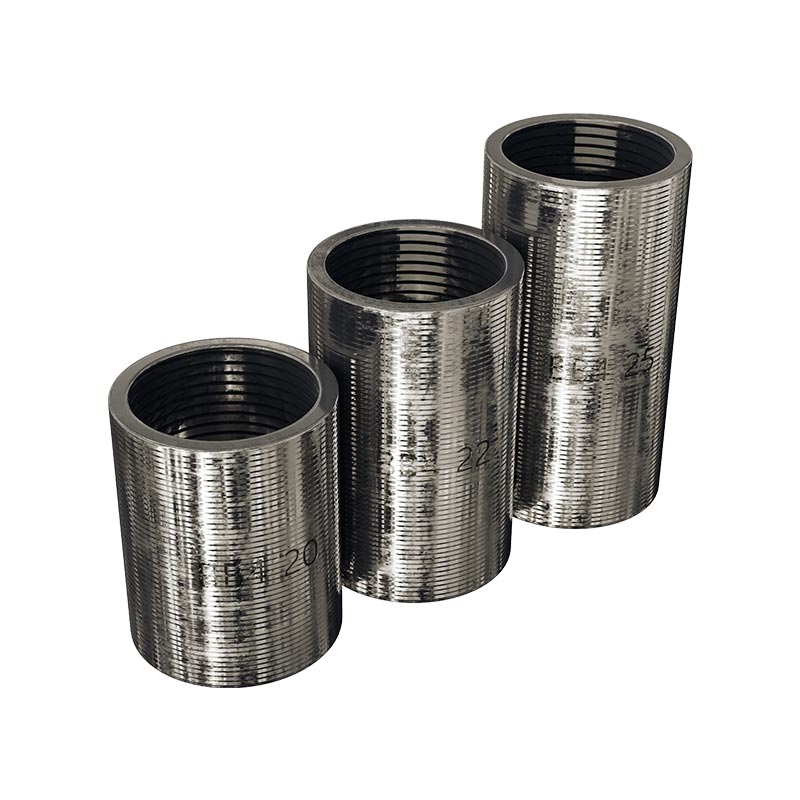Carbon Steel Threaded Reinforcing Bar Socket Para sa Wastewater Treatment Mga Kumpletong Accessory ng Kagamitan