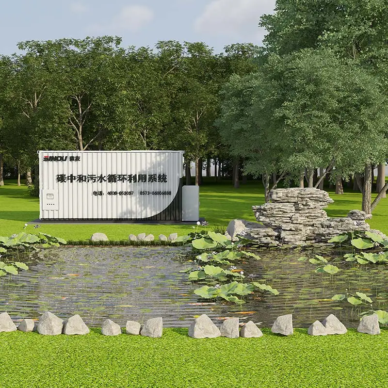 Carbon Neutral Construction Site Wastewater Treatment System