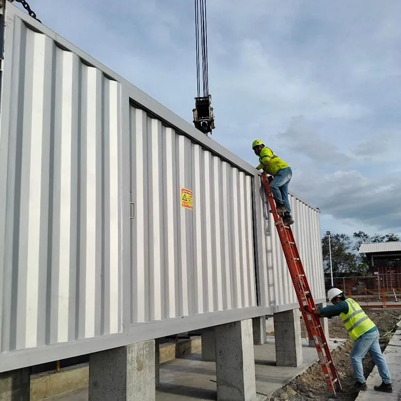 Carbon Neutral Construction Site Wastewater Treatment System